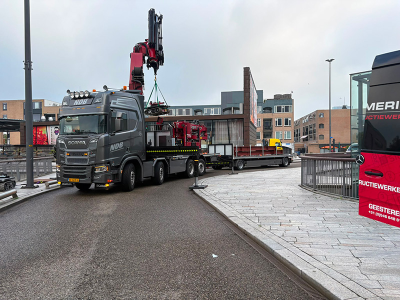 Autolaadkranen - NDB Compactkraanverhuur